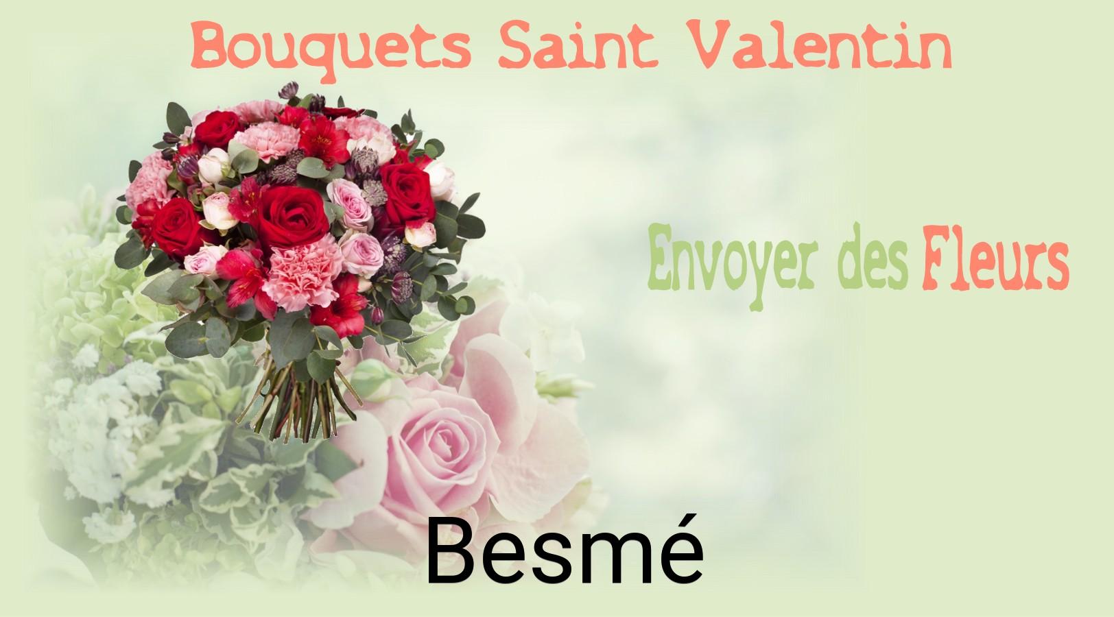 Roses de Saint-Valentin livrées à Besmé